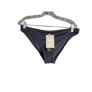 H&M Swim Bottoms Briefs Cheeky Dark Navy Size 12 New With Tag